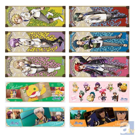 TVアニメ『神々の悪戯』より、美麗絵満載の新作コレクショングッズ3商品が発売決定！