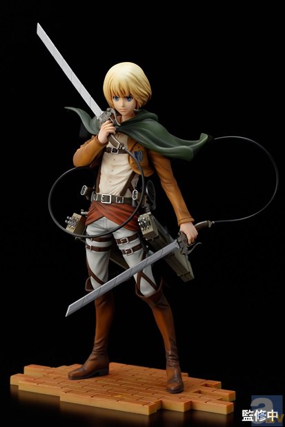 『進撃の巨人』より「BRAVE-ACT　1/8アルミン・アルレルト」の発売が2015年1月に決定！-2