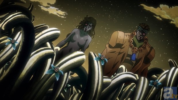 TVアニメ『ジョジョの奇妙な冒険 スターダストクルセイダース』第22話「審判(ジャッジメント)　その2」より先行場面カットが到着の画像-2