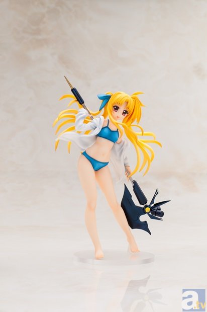 『魔法少女リリカルなのは the Movie 2nd A’s』から「フェイト・テスタロッサ水着パーカーstyle」の1/8スケールフィギュアが登場!-1