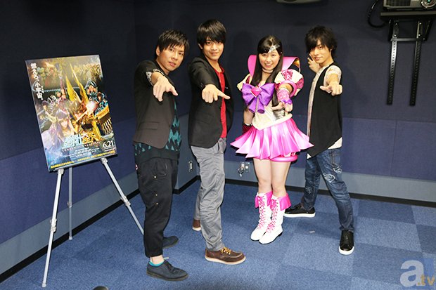 石川さん、岡本さん、赤羽さん、佐々木さんが登壇した『聖闘士星矢 LEGEND of SANCTUARY』Blu-ray＆DVD発売記者会見をレポート