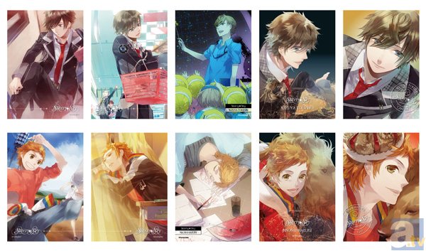 「1月と7月」からStarry☆Skyくじが発売！描きおろしイラストを使用したアイテムが盛りだくさん☆の画像-7