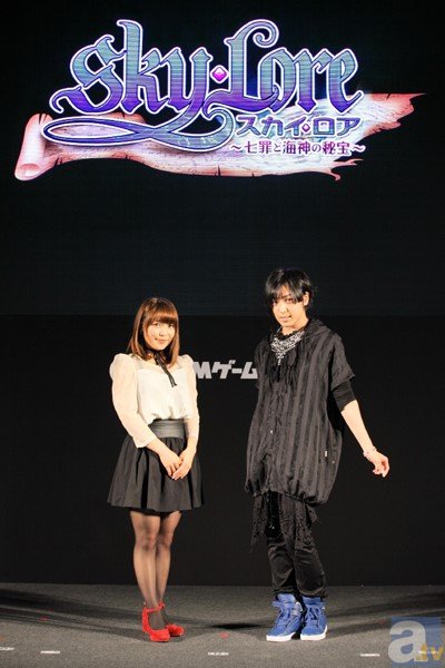 【TGS2014】新田恵海さん、蒼井翔太さんによる新曲のライブもあった『Sky・Lore（スカイ・ロア）』発表会ステージレポート-1