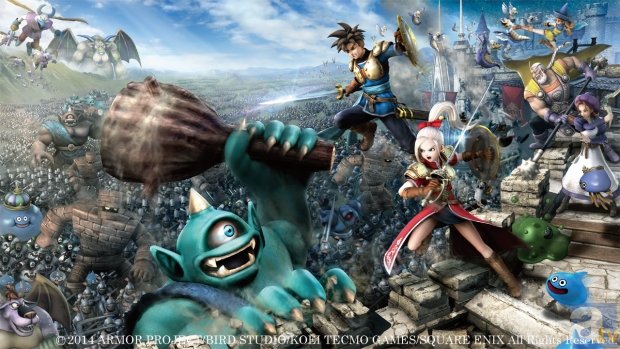 ゲーム『ドラゴンクエストヒーローズ　闇竜と世界樹の城』が2015年2月26日発売予定！　銀河万丈さん・中川翔子さん・緑川光さん・神谷浩史さんらキャスト7人のコメントも公開！-1