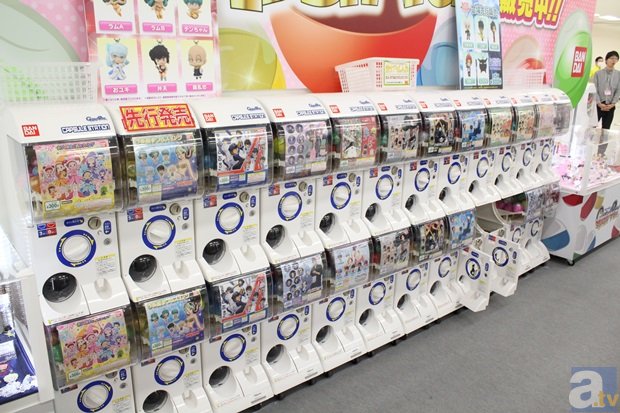 【AGF2014】Blue AREAブースレポート3 アルターの『うた☆プリ』や『Free!』新作フィギュア展示や、魅力的なアイテム満載のバンダイガシャポンブースなどを中心にレポート!-6