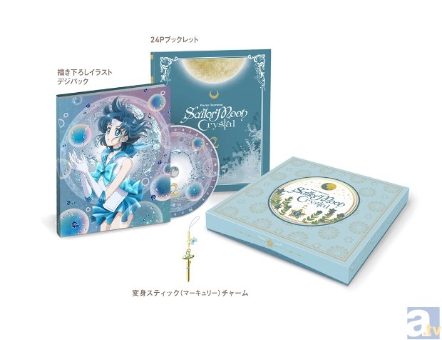 BD「美少女戦士セーラームーンCrystal」初回限定版第2巻が本日発売！　モデル地・麻布十番で、絵コンテ展示会が開催決定＆スタンプラリーも再実施！-3