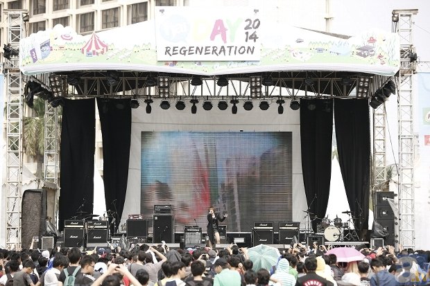 藍井エイルさん、2日間で約6万人が集まったインドネシアの大型イベント「HAI DAY2014」に出演！　大盛況の模様を公式レポートで大紹介！-2