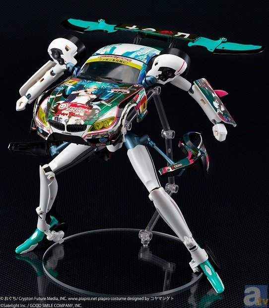 初音ミクがレーシングカーに！　変形ロボット「GearTribe 初音ミクGTプロジェクト 2014Ver.」11月17日予約開始！-5