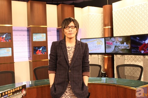 谷山紀章さんがWOWOWのNBA中継にゲスト出演！ 放送後インタビューでNBAの魅力、『黒子のバスケ』への意気込みを語る-2
