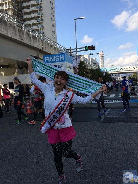 声優・野中藍さんが、神戸マラソン3年連続出場で自己記録更新！　公式レポートで当日の模様を大紹介！