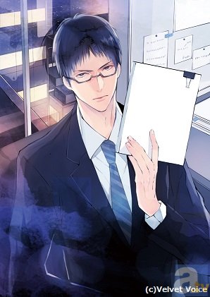 シチュエーションドラマCD『オトナレンアイ』シリーズ最新作が発売決定! 第2弾「上司との恋愛」よりジャケットイラストが到着!-1