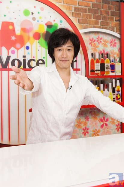 三ツ矢雄二さん司会のNOTTV声優バラエティー『Voice Bar キュイーン’S』レポート、第一回目のゲストは小山力也さん-4