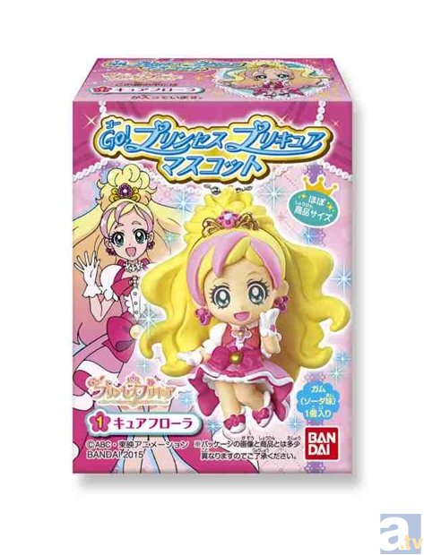 2月新番『Ｇｏ！プリンセスプリキュア』のフィギュアが、お菓子売場に登場！　キュアフローラ・キュアマーメイド・キュアトゥインクルの全3種が、4月発売決定！の画像-5