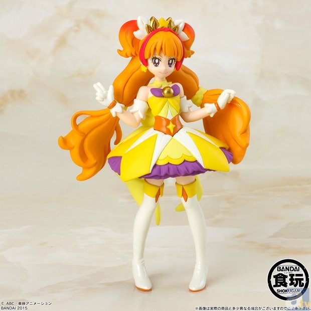 2月新番『Ｇｏ！プリンセスプリキュア』のフィギュアが、お菓子売場に登場！　キュアフローラ・キュアマーメイド・キュアトゥインクルの全3種が、4月発売決定！の画像-2