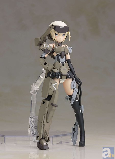 柳瀬敬之氏デザインによる「フレームアームズ轟雷」を、島田フミカネ氏が美少女化したイラストをもとに立体化！　『フレームアームズ・ガール(FA:G)』が展開！-1
