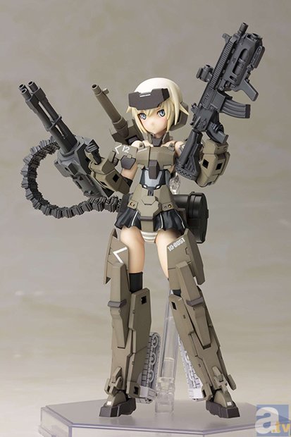 柳瀬敬之氏デザインによる「フレームアームズ轟雷」を、島田フミカネ氏が美少女化したイラストをもとに立体化！　『フレームアームズ・ガール(FA:G)』が展開！-4