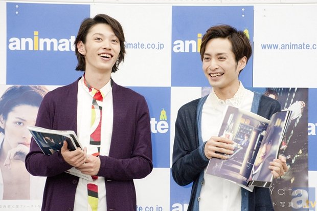 安西慎太郎さん＆矢田悠祐さん、1st写真集発売記念イベントを開催