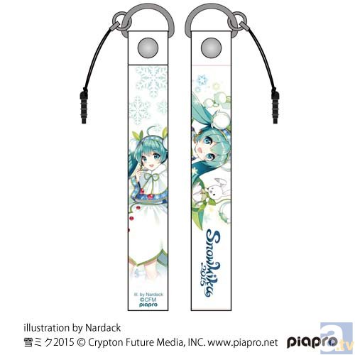 かわいい「雪ミク」のイラストを使用した、​『SNOW MIKU 2015』開催記念グッズが登場！-2