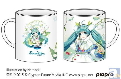 かわいい「雪ミク」のイラストを使用した、​『SNOW MIKU 2015』開催記念グッズが登場！-3
