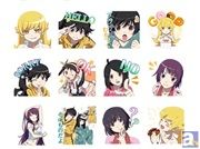 あの歯磨きシーンもある 傷物語 のlineスタンプが登場 アニメイトタイムズ