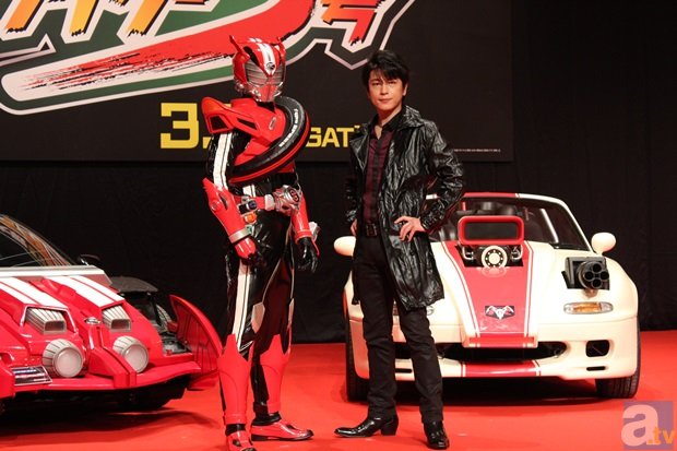 仮面ライダー3号を演じる及川光博さんが出演の喜びを語った『スーパーヒーロー大戦GP 仮面ライダー3号』キャスト発表会見レポート！-5