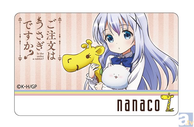 セブンネット限定  オリジナルnanacoカード付き『ご注文はうさぎですか？』複製原画が1月30日（金）より予約受付開始！