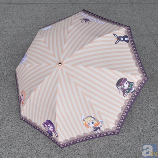 雨の日だって心ぴょんぴょん！　『ご注文はうさぎですか？』より痛傘が登場！　ワンダーフェスティバル2015にてイベント先行販売も決定