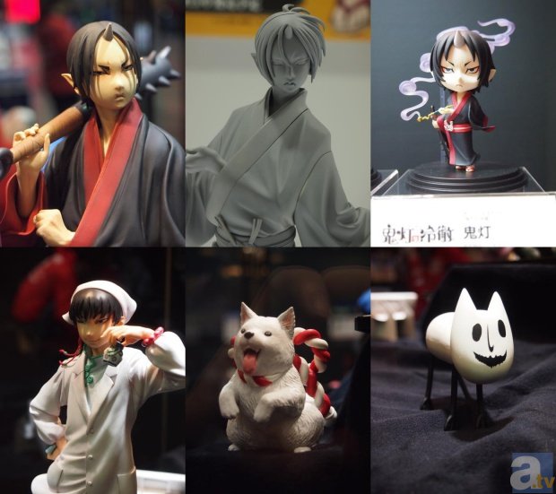 【WF2015冬】『鬼灯』のフィギュアが大量展示！　鬼灯、白澤、シロに猫……？　あのキャラがフィギュアで見事に再現！-1