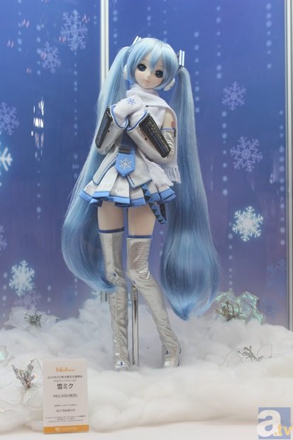 【WF2015冬】雪ミクドールやラブライブ！、すーぱーそに子フィギュアなどが並ぶワンフェス2015[冬]ボークスブースをフォトレポート！-1