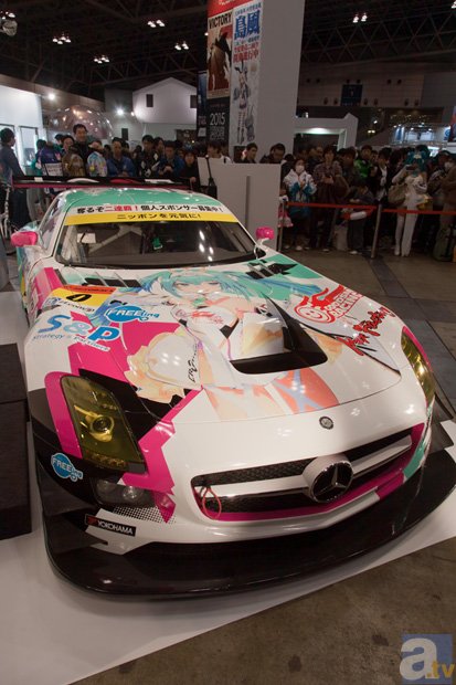 【WF2015冬】今年のテーマは「姫騎士」、グッスマレーシングのニューマシンがワンフェス2015冬の会場で初公開-4