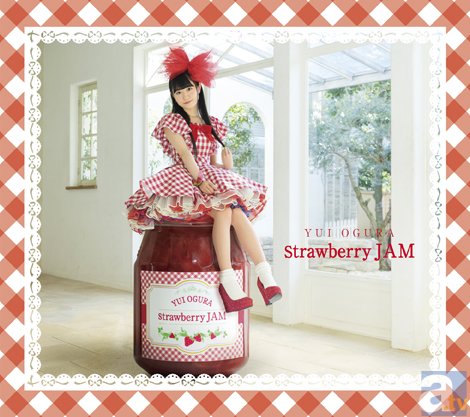 小倉唯1stアルバム「Strawberry JAM」より、ジャケット＆アーティスト写真公開！　初となるソロライブのタイトルも決定！-2