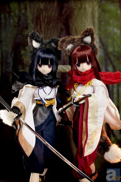 ドール、ブラックレイヴンシリーズ「天音(あまね)」から、 退妖魔服「鬼菱暈(おにびしがさ)」Ver.が登場-1