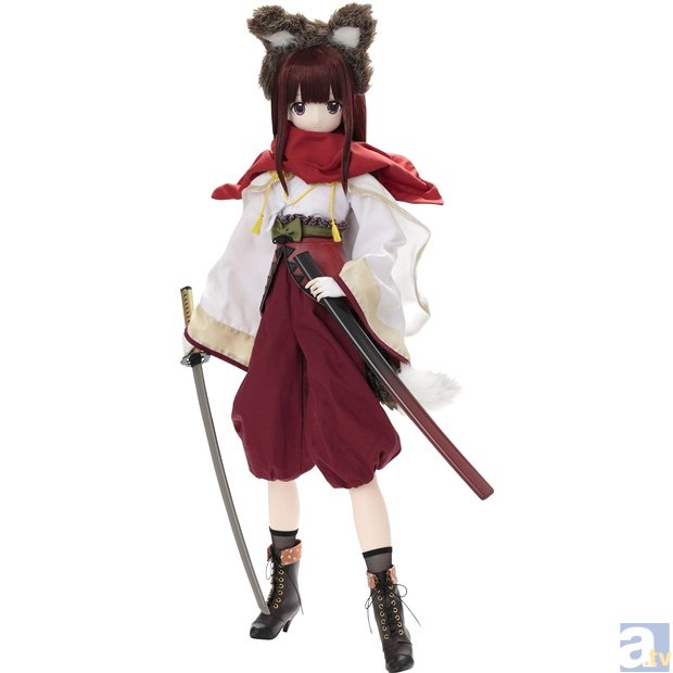 ドール、ブラックレイヴンシリーズ「天音(あまね)」から、 退妖魔服「鬼菱暈(おにびしがさ)」Ver.が登場-2