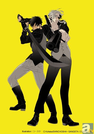 TVアニメ＆ドラマCD「GANGSTA.」新キャストに村瀬歩さん、花江夏樹さんが決定！-1