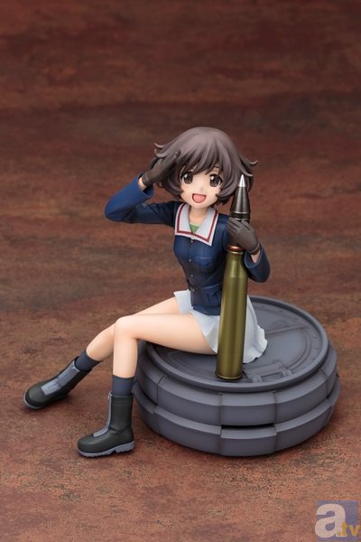 アニメ『ガールズ＆パンツァー』より戦車大好き「秋山優花里」フィギュアが2015年7月に発売予定！-1