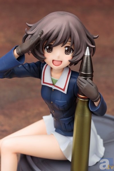 アニメ『ガールズ＆パンツァー』より戦車大好き「秋山優花里」フィギュアが2015年7月に発売予定！-3