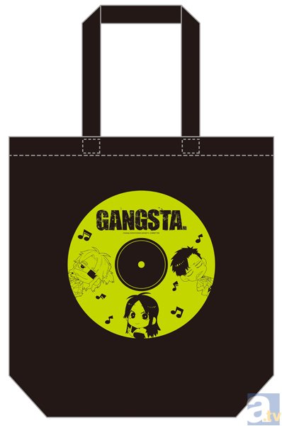 『GANGSTA.』新グッズがAnimeJapan2015にて販売決定！　ウォリックたちの可愛らしいミニキャライラストを使用したトートバッグやマフラータオルなどが続々登場-1