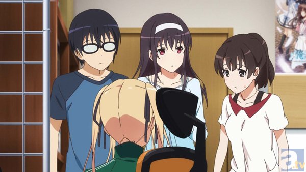 TVアニメ『冴えない彼女の育てかた』♯9「八年ぶりの個別ルート」より場面カット到着