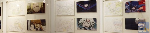 原画やキャラクター設定などのアニメーション制作資料の展示や会場限定グッズも販売！　TVアニメ『東京喰種トーキョーグール』展をレポート-7