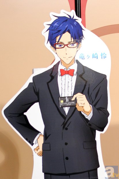 正装姿のクールな『Free!』メンバーのパネルが三菱東京UFJブースに降臨！　遥、凛をはじめとるするメンバーたちのレアな姿を激写するチャンス【アニメジャパン2015】-3