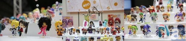 グッドスマイルカンパニーブースには、500体の『ねんどろいど』が大集結！　『刀剣乱舞』『艦これ』『プリパラ』など新作フィギュアも展示！-2