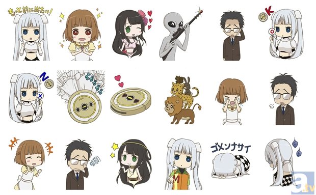 声優・堀江由衣さん原案のミス・モノクローム、待望のLINEスタンプが販売開始！　TVアニメからのキャラやあらすじをイメージしたものなどが勢ぞろい！-1