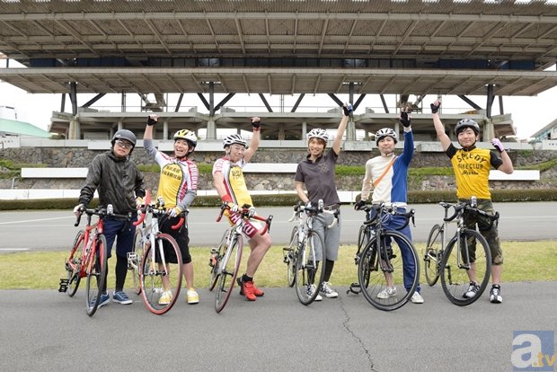 山下大輝さん・森久保祥太郎さんらが愛車のロードバイクでガチバトル！　『弱虫ペダル』キャストのリアルライド映像がTV初公開！-1