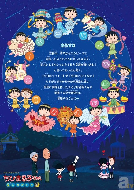 TVアニメ化25周年を記念して、『ちびまる子ちゃん』初のプラネタリウムプログラムが全国公開決定！-4
