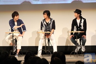 村田さん、浪川さん、鳥海さんが第2シリーズのエピソードなどを話した「ＮＨＫアニメ館２０１５ 『ベイビーステップ』 スペシャルステージ」レポート-2