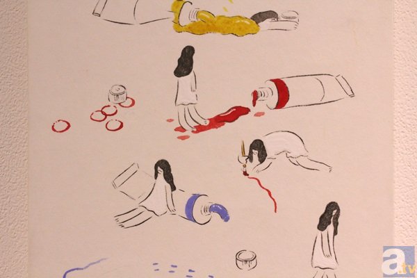 日本画の画法で可愛い小人たちを描く！pixiv Zingaroにて鬼頭祈さんの個展「little people」が開催中！-6