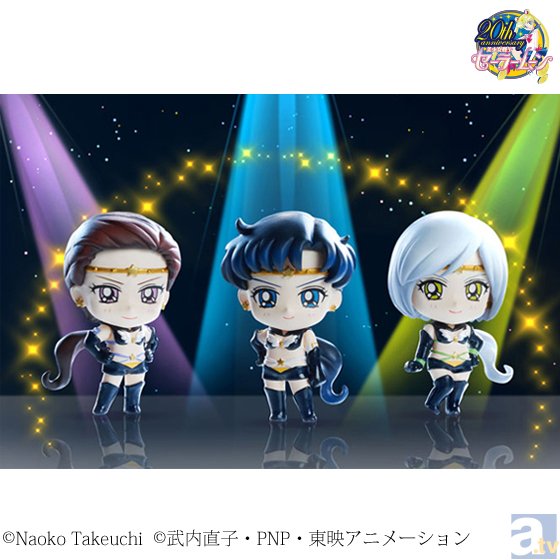 『美少女戦士セーラームーン』最終章セーラースターズ編の5人が「ぷちきゃら！」に登場！-3