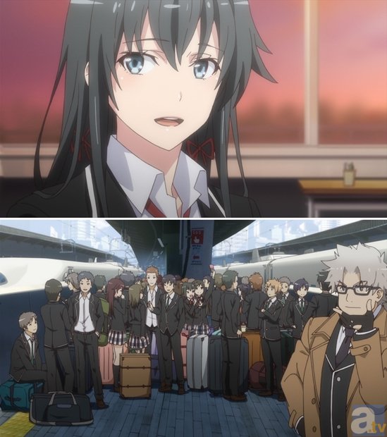 『俺ガイル。続』江口拓也さんらキャスト他のかき下しサインコメント入りポスターが16の駅に! 気になる掲出場所をチェック!-4