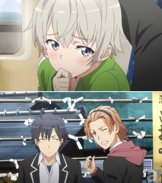 『俺ガイル。続』江口拓也さんらキャスト他のかき下しサインコメント入りポスターが16の駅に! 気になる掲出場所をチェック!-6