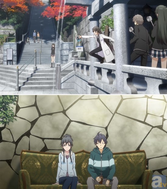 『俺ガイル。続』江口拓也さんらキャスト他のかき下しサインコメント入りポスターが16の駅に! 気になる掲出場所をチェック!-7